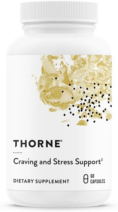 THORNE – Craving and Stress Support – 5-MTHF, B Vitamins, Folate & Plant Extracts to Support Sleep, Cravings & Stress* – 30 Servings