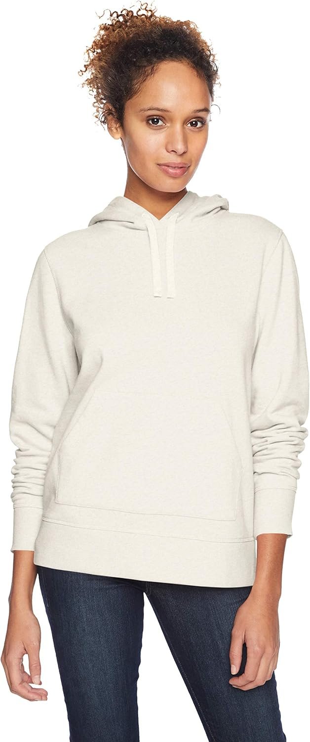 Amazon Essentials womens French Terry Fleece Pullover Hoodie