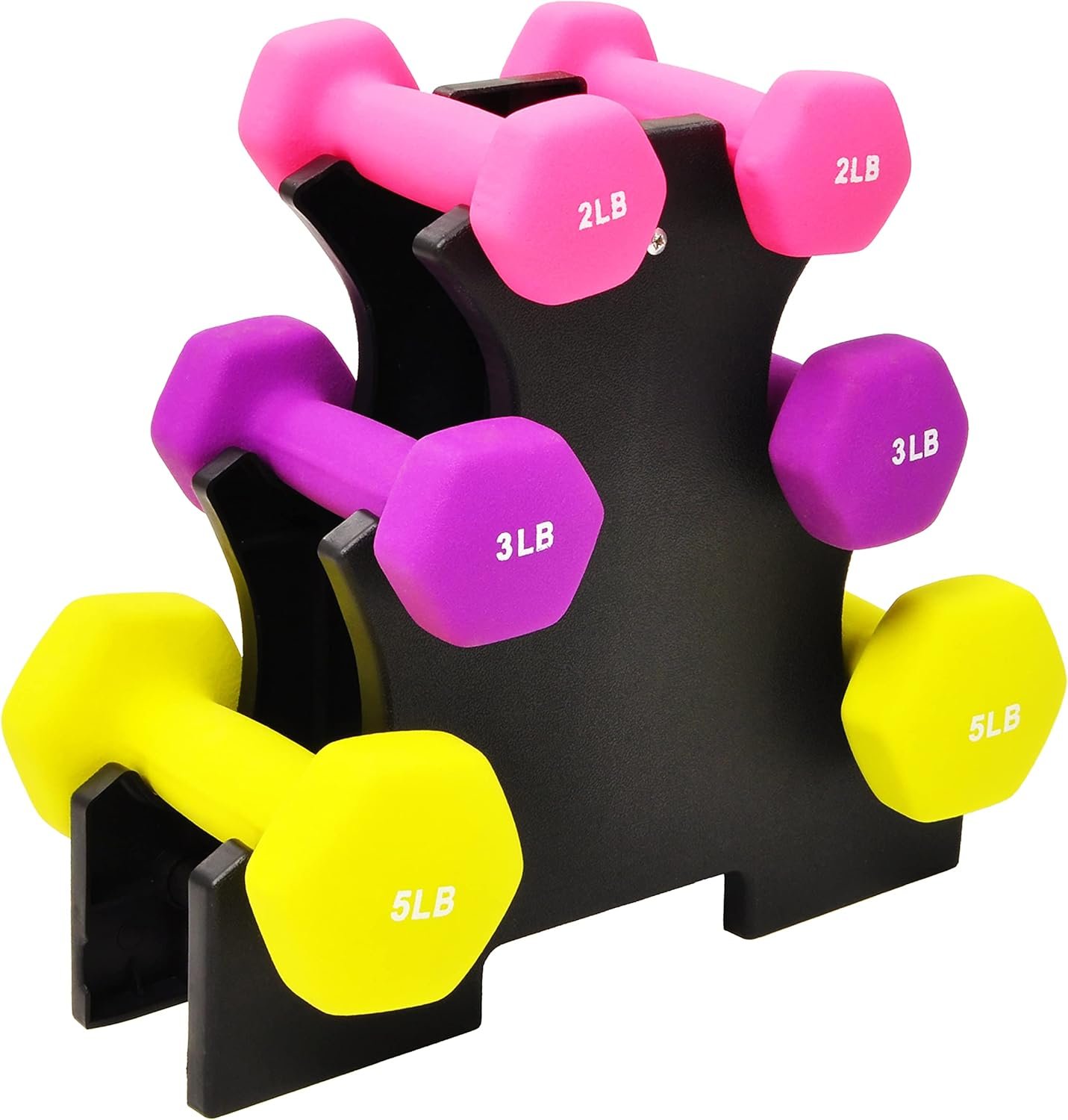 Fitvids Adjustable Dumbbell Set, Cast Iron Weight Plates with Non-Slip Ergonomic Handles, Detachable Barbell Connector for Full-Body Workouts, Compact Design for Home Gym & Small Spaces, Multiple Sizes