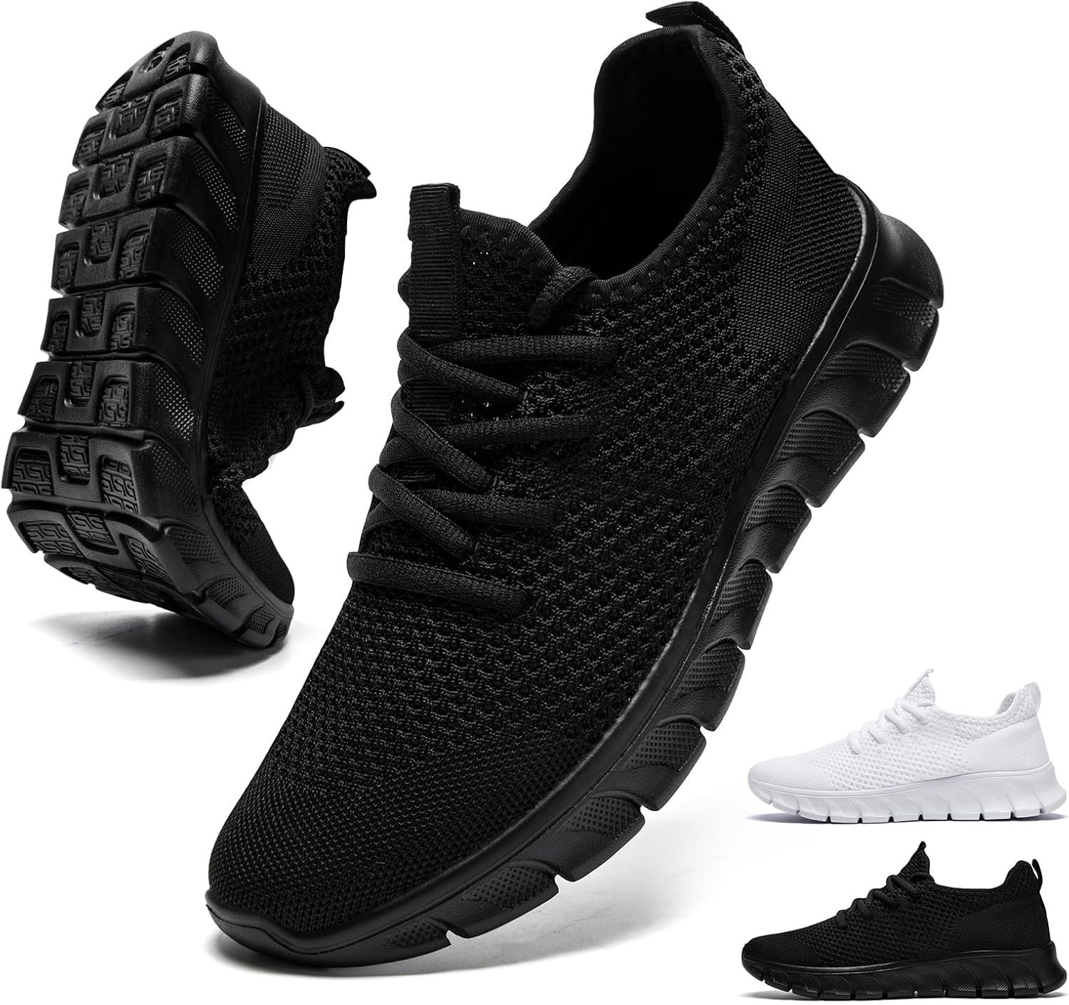 Womens Walking Shoes Running Tennis Sneakers Non Slip Gym Workout Athletic Lightweight Comfortable Fashion Sport Mesh Casual Shoe