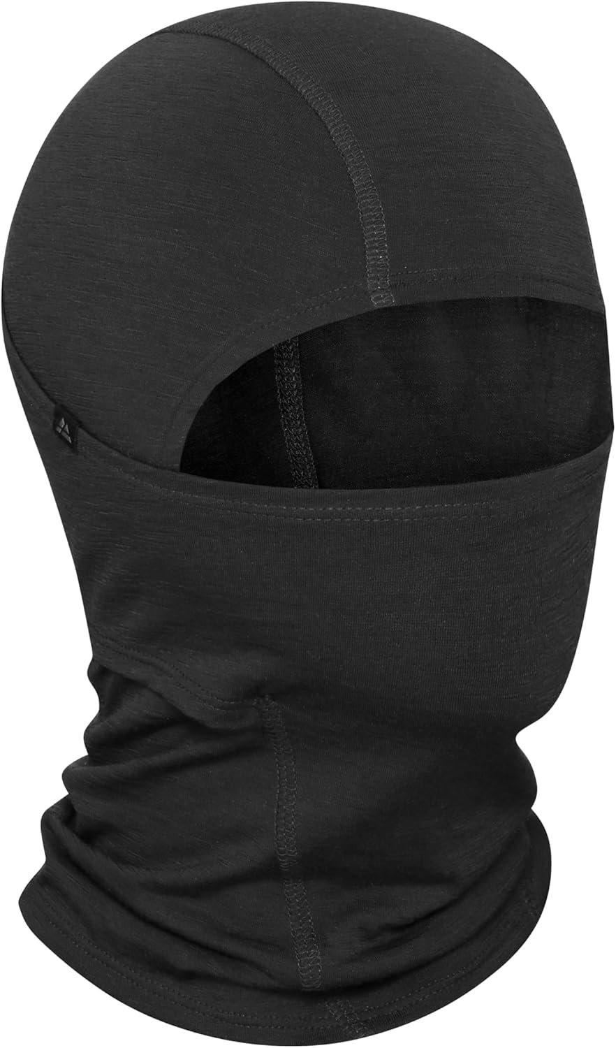 DANISH ENDURANCE 100% Merino Wool Balaclava, Lightweight Snood for Cold Weather, for Men and Women, Unisex
