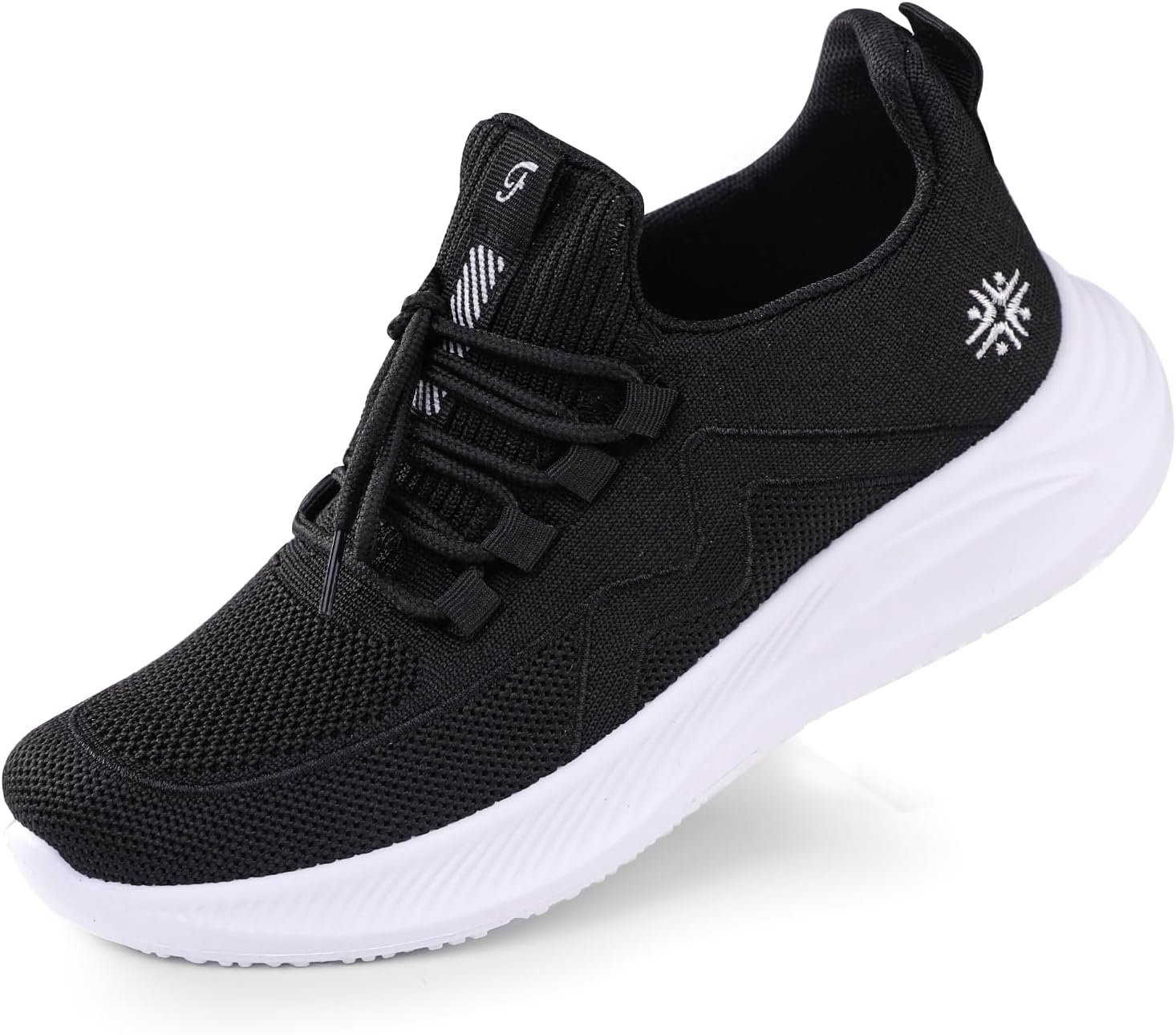 Womens Walking Shoes Lightweight Breathable Cushiony Jogging Tennis Shoes Casual Non-Slip Sneakers for Work