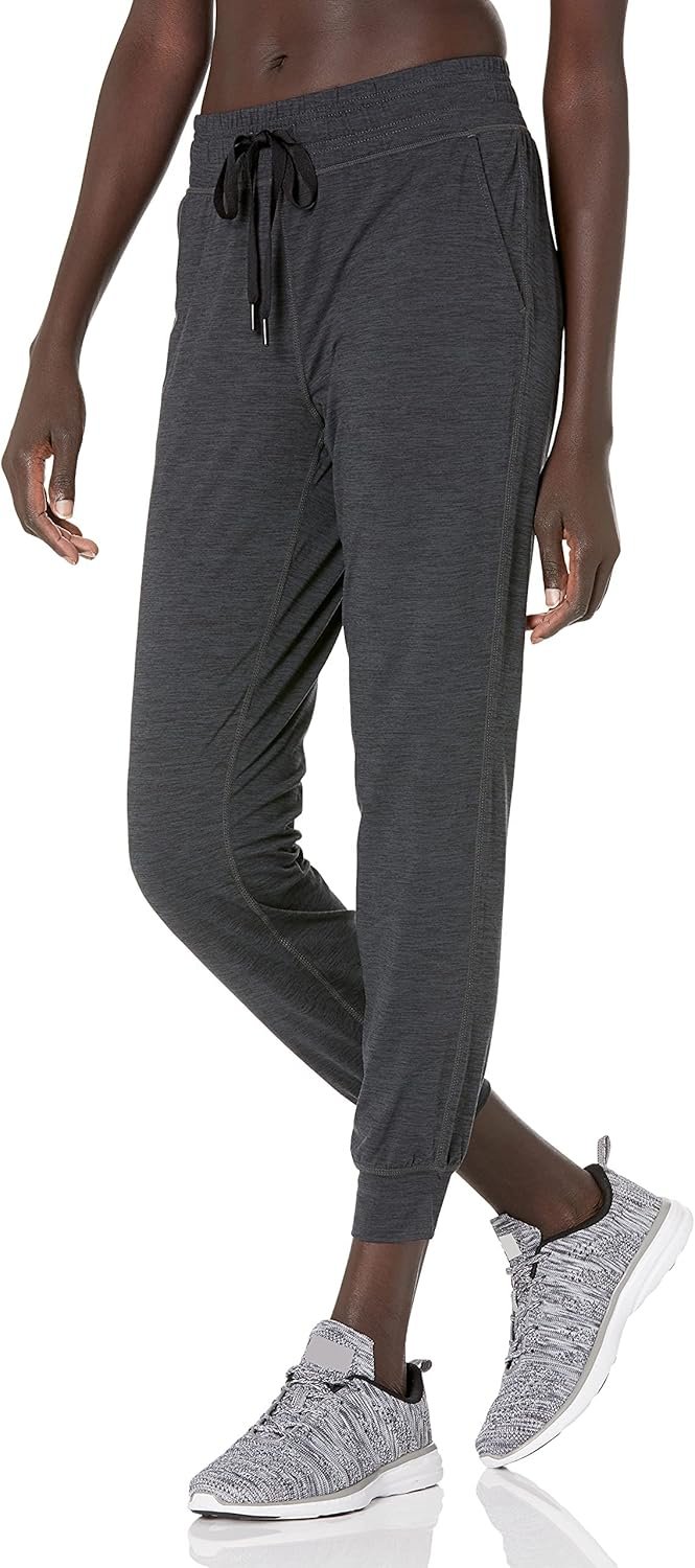 Amazon Essentials Women’s Brushed Tech Stretch Jogger Pant – Discontinued Colors