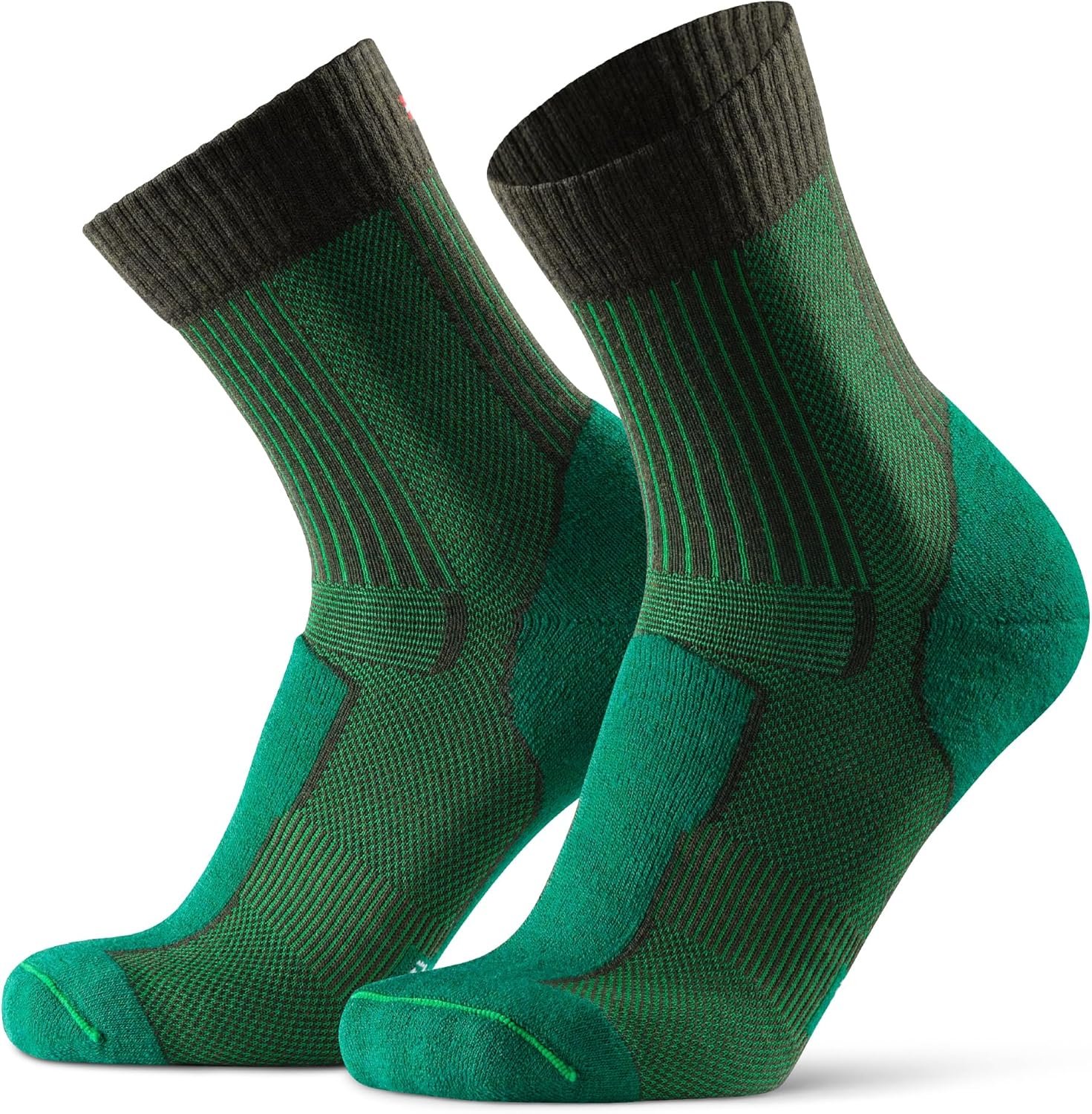 DANISH ENDURANCE Hiking Socks, Lightweight, Merino Wool Socks for Men & Women, Moisture Wicking & Thermal
