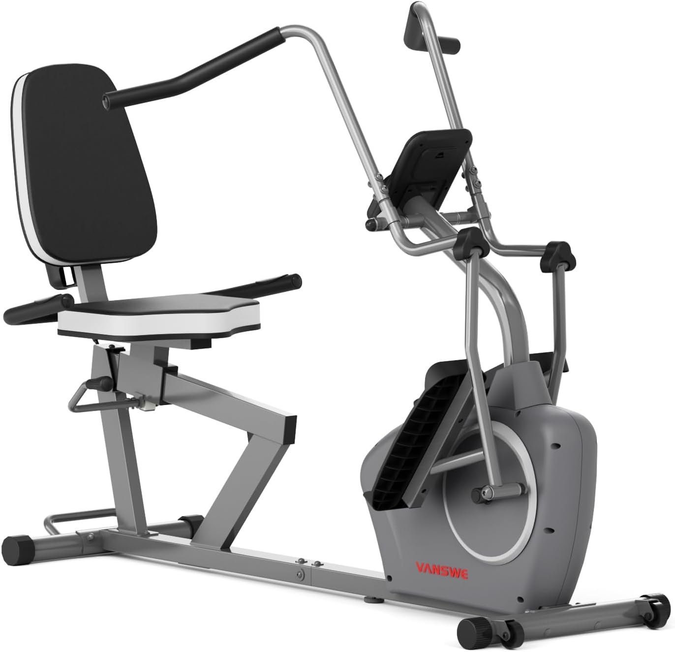 VANSWE Recumbent Exercise Bike for Adults Seniors – Recumbent Bikes for Home with Magnetic Resistance, Bluetooth and App Connectivity, Pulse Sensor