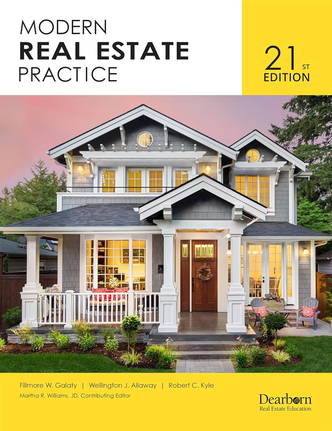 Dearborn Modern Real Estate Practice, 21st Edition, Comprehensive Guide on Real Estate Principles, Practice, Law, and Regulations with 21 Practice … Bank (Dearborn Real Estate Education)