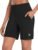 baleaf Bermuda Shorts for Women High Waisted 7” Athletic Long Workout Running Shorts with 3 Pockets