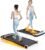 AKLUER Walking Pad with Incline – Dual-Sided 2 in 1 Under Desk Treadmill with Shiatsu Foot Massager, 330LBs Walking Pad Treadmills for Home and Office, LED Display and Remote Control