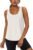 WIHOLL Women’s Workout Tank Tops Sleeveless Athletic Racerback for Gym Yoga Running – Summer Fitness Tops Scoop Neck (S-XXL)