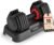 Adjustable Dumbbell 55LB Dumbbells Weight, 10-in-1 Weight Dumbbell with Anti-Slip Metal Handle and Bicep Supports for Comprehensive Full Body Strength Training
