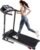 SereneLife Electric Folding Treadmill Exercise Machine – Smart Compact Digital Fitness Treadmill Workout Trainer w/Bluetooth App Sync, Manual Incline Adjustment, for Walking, Running, Gym
