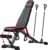 Keppi 900LB Weight Bench, Adjustable Foldable Workout Bench Press for Full Body Strength Training, Incline Decline Bench with Fast Folding – New Version