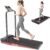 Walking Pad with Handle Bar and Incline, 3 in 1 Under Desk Treadmill with Hiking Mode, 2.5HP Low Noise Walking Treadmill Pad with Remote Control,Portable Treadmills for Home Office, Led Display