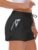 Mancreda Women’s Running Shorts with Liner 3 Zipper Pockets Elastic Workout Athletic Gym Yoga Shorts