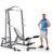 Marcy Pro Deluxe Cage System with Weightlifting Bench All-in-One Home Gym Equipment PM-5108