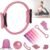 Home Pilates Kit for Women， Pilates Essentials Kit for Women，Pilates Equipment，14 Inch Fitness Circle, 9 Inch Yoga Ball 5 Resistance Bands for Beginners Home Workouts