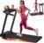 Treadmill with Incline, 3.0HP Small Treadmills for Home, Portable Electric Treadmill with Handles,Lightweight Walking Pad,Compact Running Treadmills,Walking Pad with Handle,LED Dispay,300LBS Capacity