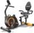 Recumbent Exercise Bike for Home Use, Quiet Recumbent Stationary Bikes for Adults & Seniors, 16-Level Resistance, Adjustable Seat, Supports 400LB, Pulse Sensors & LCD Display