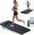 WELLFIT 10% Incline Walking Pads with Handle Bar for Home Office Apartment, Small Under Desk Treadmills with Hiking Climbing Mode for Efficient Fat-Burn, Works for APPs/Mute Remote, 360 LBS Capacity