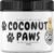 Coconut Essentials Coconut Paws – Dog Skin and Coat, Itching Relief, Hot Spot Treatment, Hair Loss, Cracked Paws, Elbows, Dry Nose | w/Organic Coconut Oil, Olive & Sunflower Oils | Vet Recommended 4oz