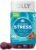 OLLY Goodbye Stress Gummy, GABA, L-Theanine, Lemon Balm, Stress Relief Supplement, Berry – 60 Count