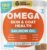 Omega 3 Fish Oil for Dogs (180 Ct) – Skin & Coat Chews – Dry & Itchy Skin Relief + Allergy Support – Shiny Coats – EPA&DHA Fatty Acids – Natural Salmon Oil Chews Promotes Heart, Hip & Joint Support