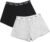 Hanes Womens Originals Sleep Shorts, 2-Pack, Comfywear Supersoft Lounge Shorts Pack, 3.25″