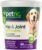 Petnc Natural Care Hip & Joint Health Supplement for Dogs (90 Chews), Glucosamine Chondroitin MSM Dog Chews with Hyaluronic Acid, Liver Flavored Bone & Joint Support Supplement, For All Breeds
