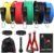 BOB AND BRAD Resistance Bands, Resistance Bands Set for Workout Stackable Up to 125-150 lbs, Exercise Bands with Door Anchor, Ankle Straps, Handles and Carry Case for Strength, Yoga, Gym for Men and Women